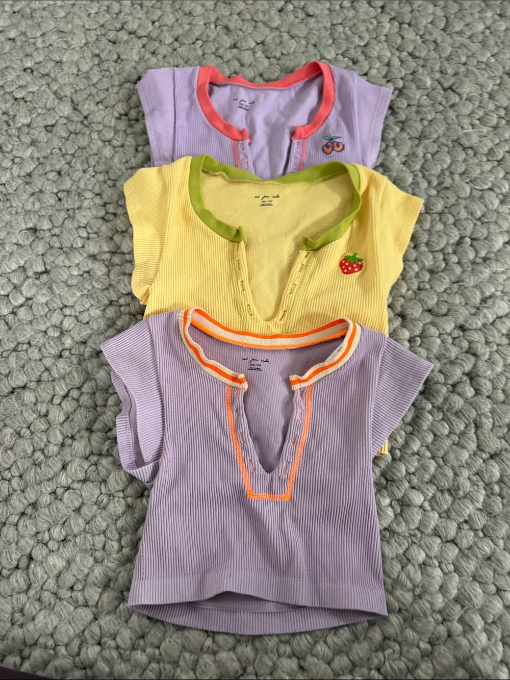 UO Out From Under Cropped Tops. 3 XS/S Lot